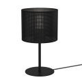 Lampe de table LOFT SHADE 1xE27/60W/230V d. 18 cm noir