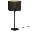 Lampe de table LOFT SHADE 1xE27/60W/230V d. 25 cm noir/doré