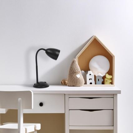 Lampe de table LOGIC 1xE27/60W/230V noir
