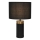 Lampe de table LUCIANO 1xE27/40W/230V noire/dorée