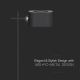 Lampe de table magnétique rechargeable à intensité variable LED 4en1 LED/3W/5V 3000-6000K 1800 mAh noir