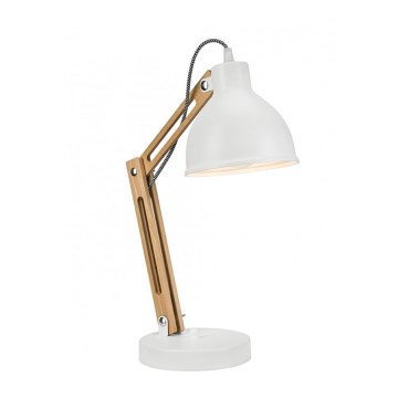 Lampe de table MARCELLO 1xE27/60W/230V hêtre - certifié FSC