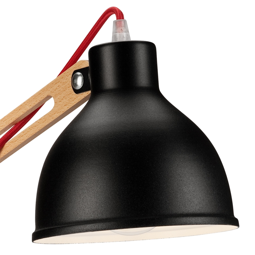 Lampe de table MARCELLO 1xE27/60W/230V hêtre