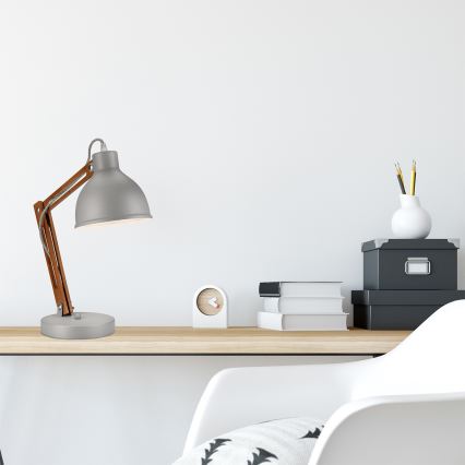 Lampe de table MARCELLO 1xE27/60W/230V hêtre