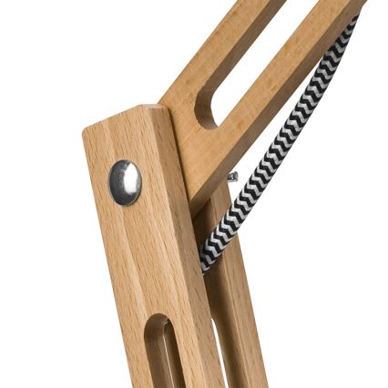 Lampe de table MARCELLO 1xE27/60W/230V hêtre