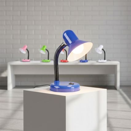 Lampe de table MENTOR 1xE27/15W/230V bleue