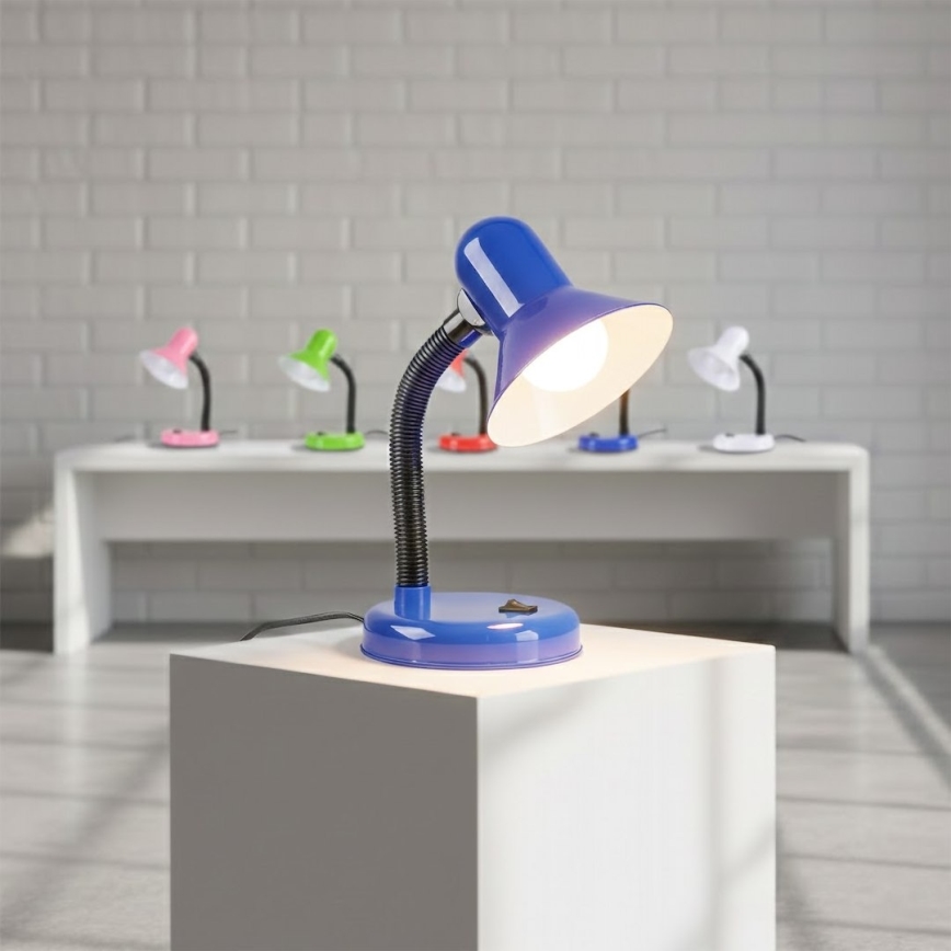 Lampe de table MENTOR 1xE27/15W/230V bleue