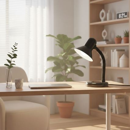 Lampe de table MENTOR 1xE27/15W/230V noire