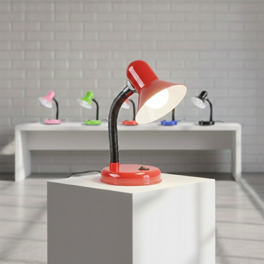 Lampe de table MENTOR 1xE27/15W/230V rouge