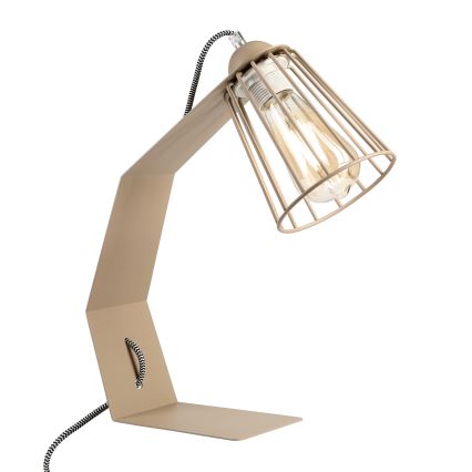 Lampe de table NANDO 1xE27/15W/230V beige