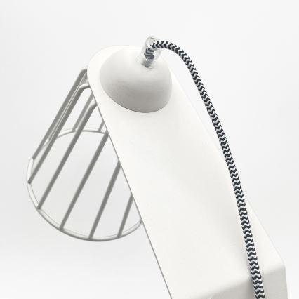 Lampe de table NANDO 1xE27/15W/230V blanche