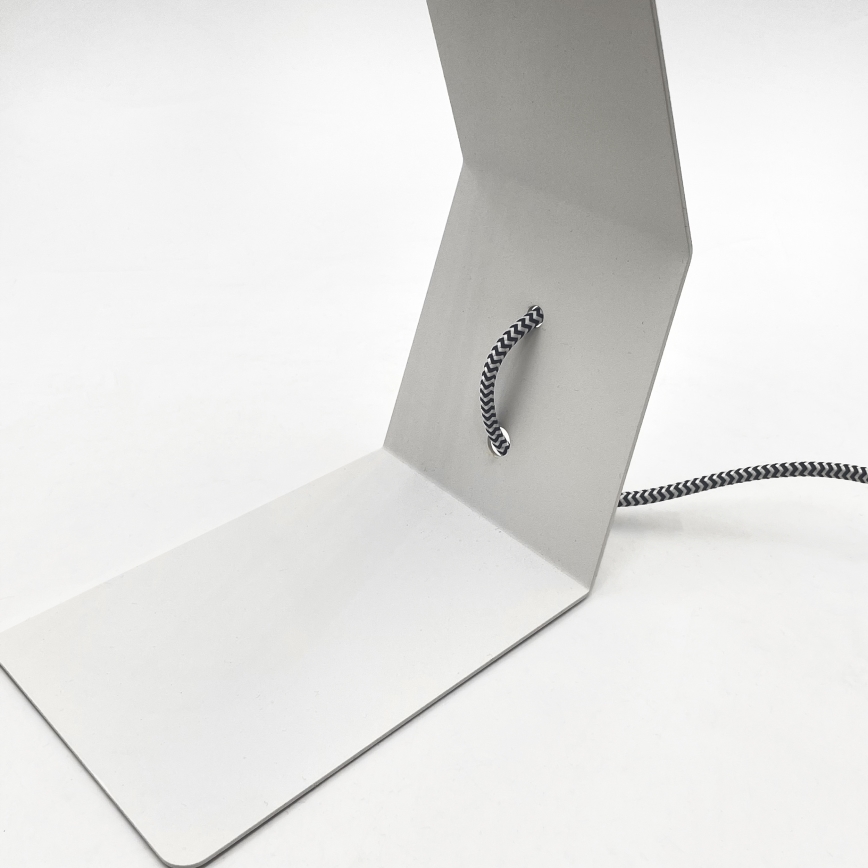 Lampe de table NANDO 1xE27/15W/230V blanche