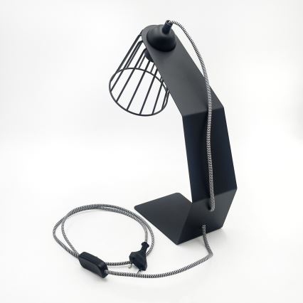 Lampe de table NANDO 1xE27/15W/230V noire