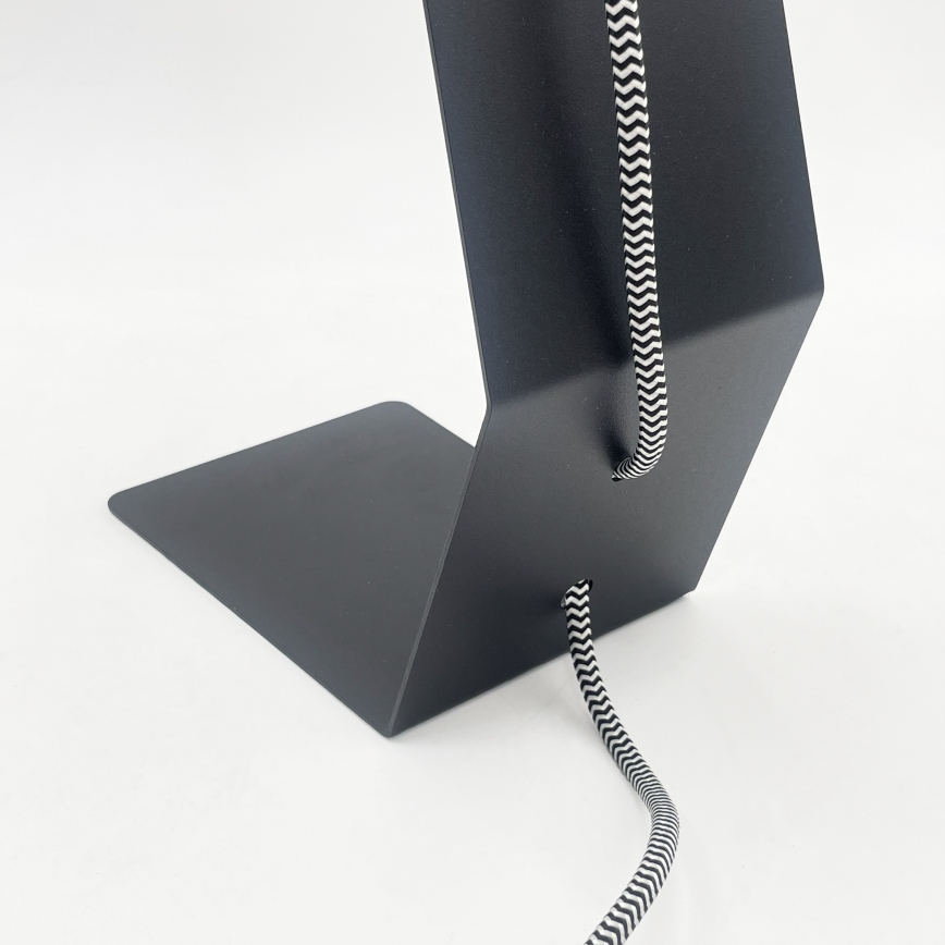 Lampe de table NANDO 1xE27/15W/230V noire