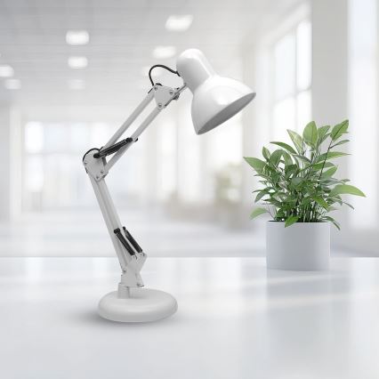 Lampe de table NEXA 1xE27/60W/230V blanc
