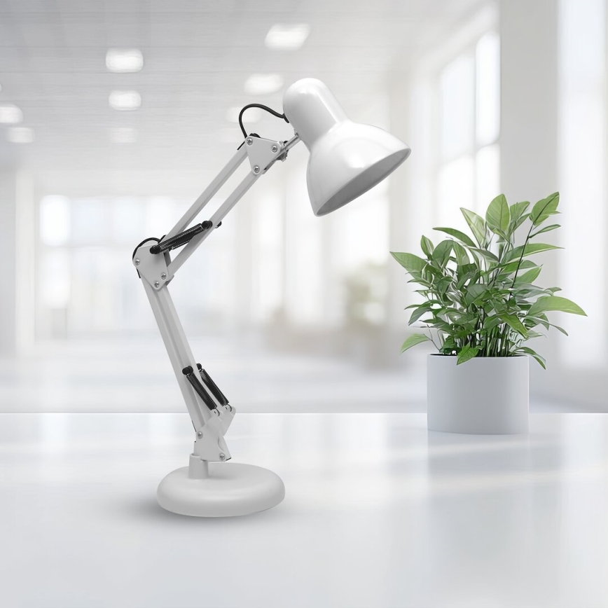 Lampe de table NEXA 1xE27/60W/230V blanc