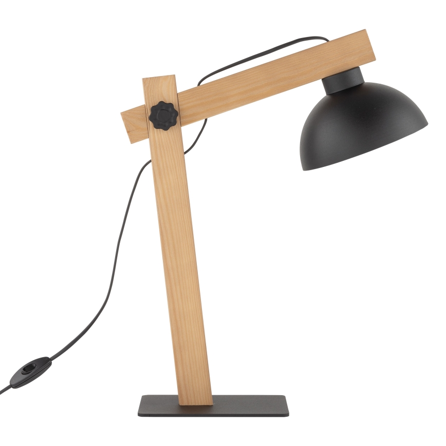 Lampe de table OSLO 1xE27/15W/230V pin/noir