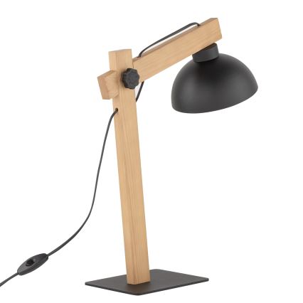Lampe de table OSLO 1xE27/15W/230V pin/noir