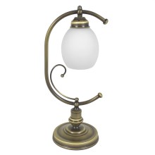 lampe de table PERLA 1xE14/40W/230V bronze