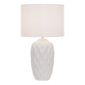 Lampe de table PINEAPLE 1xE27/40W/230V blanche