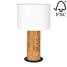 Lampe de table PINO MIX 1xE27/40W/230V pin - certifié FSC