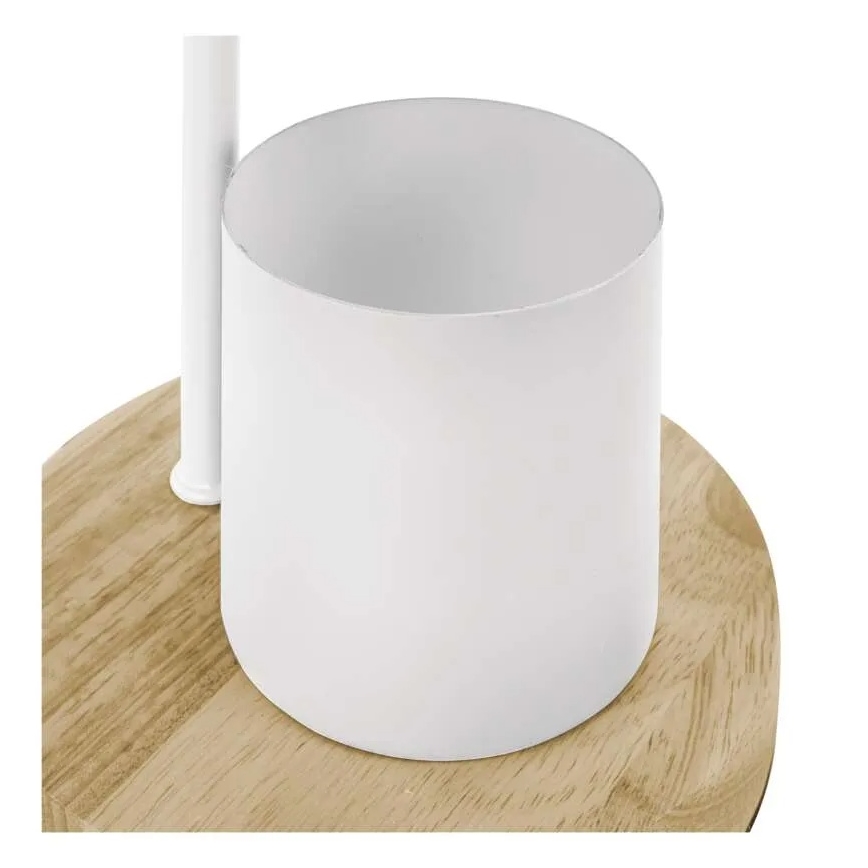 Lampe de table POPPY 1xE27/25W/230V blanche