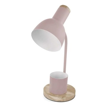 Lampe de table POPPY 1xE27/25W/230V rose