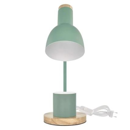 Lampe de table POPPY 1xE27/25W/230V verte