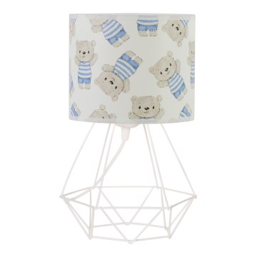 Lampe de table pour enfant KIDS ROOM 1 x E27, 60 W, 230 V, Ø 18 cm, motif ourson