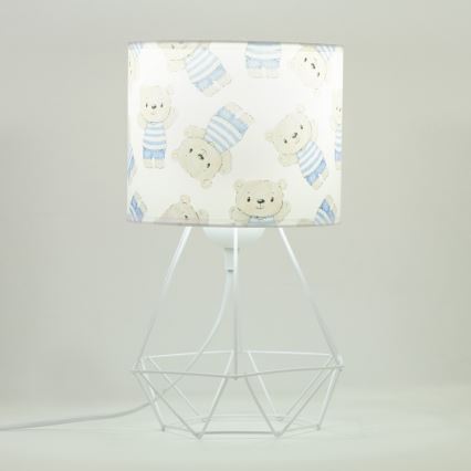 Lampe de table pour enfant KIDS ROOM 1 x E27, 60 W, 230 V, Ø 18 cm, motif ourson