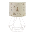 Lampe de table pour enfant KIDS ROOM 1xE27/60W/230V Ø 18 cm à motifs d