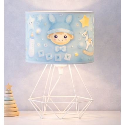 Lampe de table pour enfant KIDS ROOM 1xE27/60W/230V Ø 18 cm astronaute