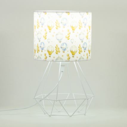 Lampe de table pour enfant KIDS ROOM 1xE27/60W/230V Ø 18 cm, motif ballons