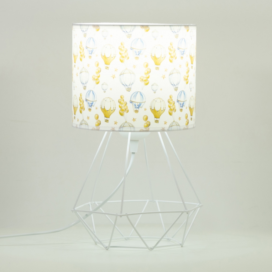 Lampe de table pour enfant KIDS ROOM 1xE27/60W/230V Ø 18 cm, motif ballons
