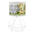 Lampe de table pour enfant KIDS ROOM 1xE27/60W/230V Ø 18 cm motif jungle