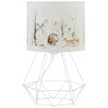 Lampe de table pour enfants KIDS ROOM 1x E27/60W/230V Ø 18 cm, motif animaux