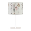 Lampe de table pour filles GIRLS VIBES 1xE27/60W/230V Ø 18 cm