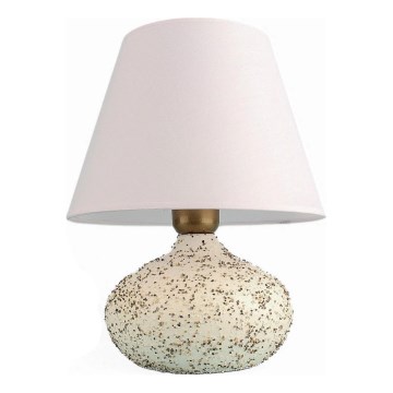 Lampe de table RAMZES 1xE27/40W/230V blanche