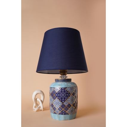 Lampe de table RAMZES 1xE27/40W/230V bleue