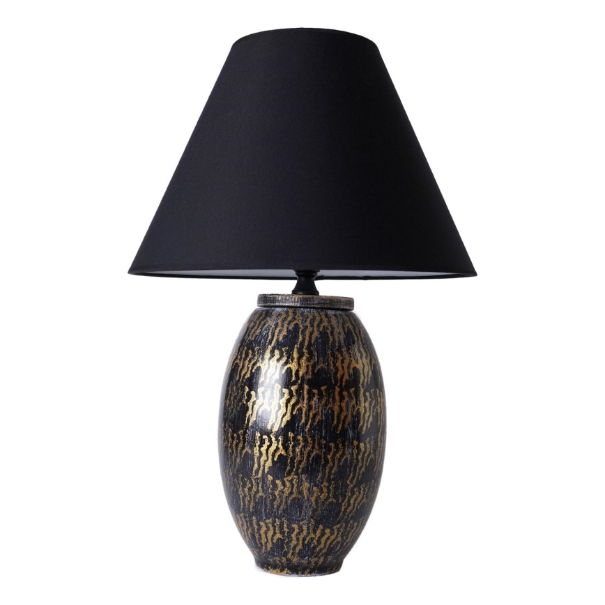 Lampe de table RAMZES 1xE27/40W/230V noire