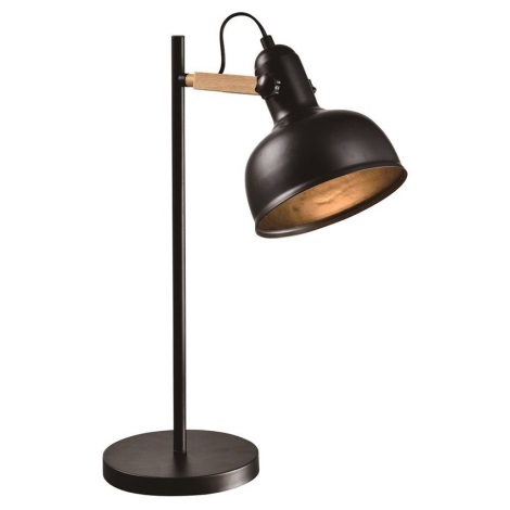 Lampe de table RENO 1xE27/40W/230V noir