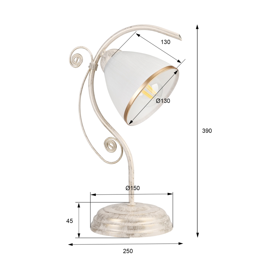 lampe de table RETRO II 1xE27/60W/230V