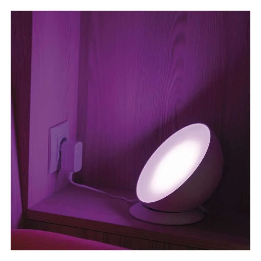 Lampe de table RGB à intensité variable GoSmart LED/7W/230V Wi-Fi blanc