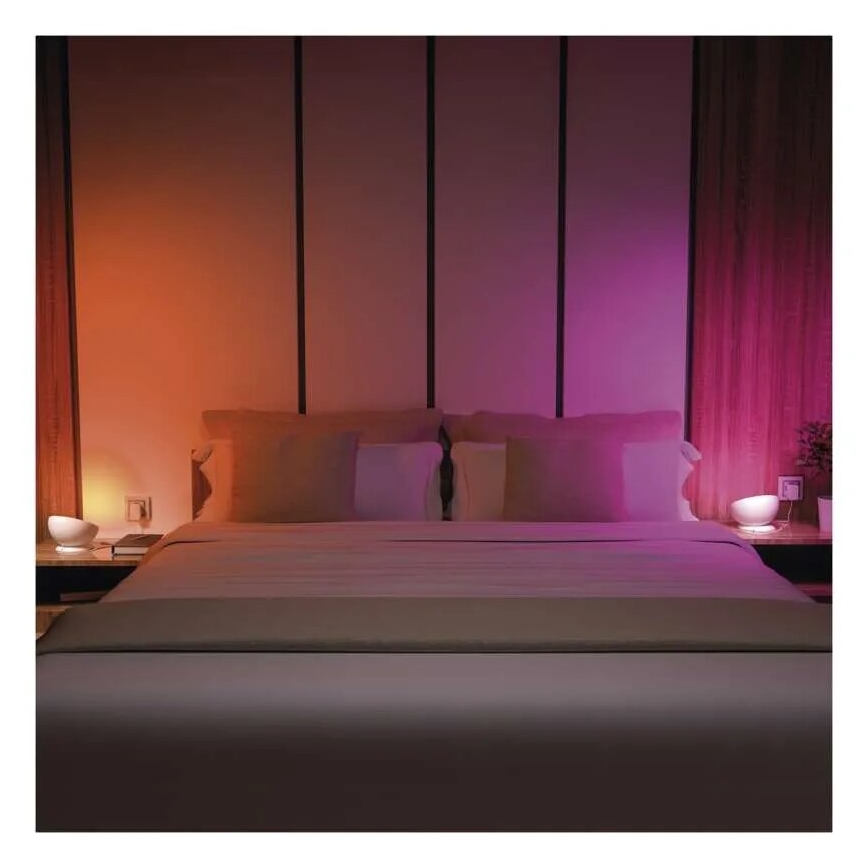 Lampe de table RGB à intensité variable GoSmart LED/7W/230V Wi-Fi blanc