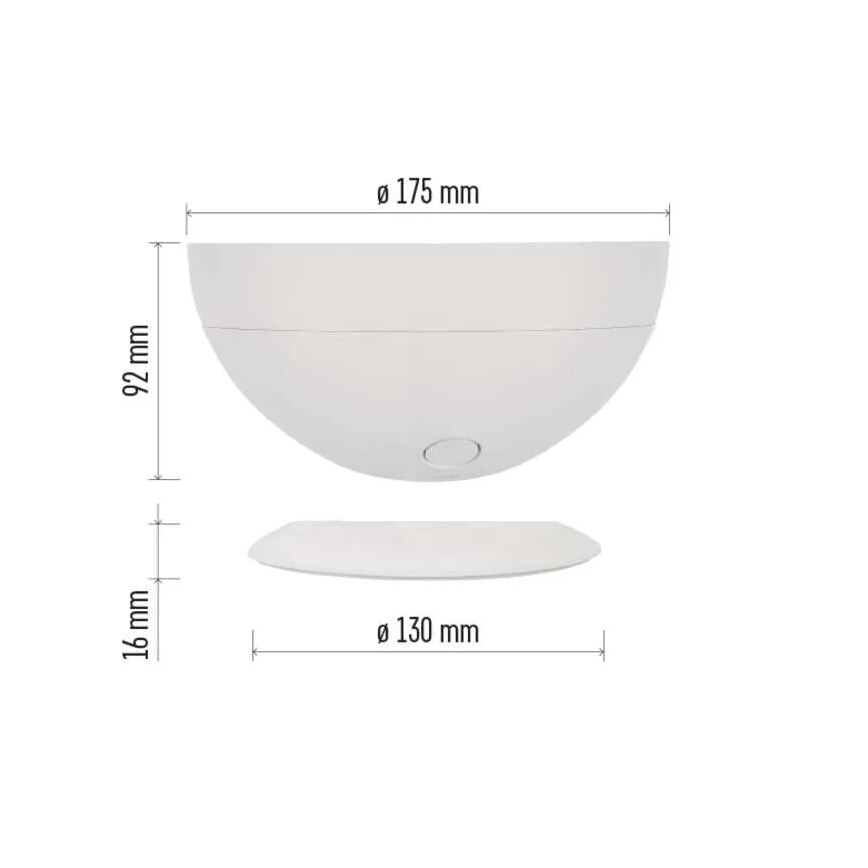 Lampe de table RGB à intensité variable GoSmart LED/7W/230V Wi-Fi blanc