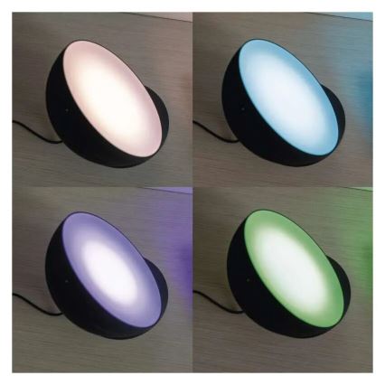 Lampe de table RGB à intensité variable GoSmart LED/7W/230V Wi-Fi noir