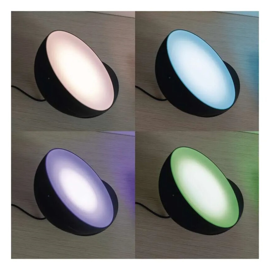 Lampe de table RGB à intensité variable GoSmart LED/7W/230V Wi-Fi noir