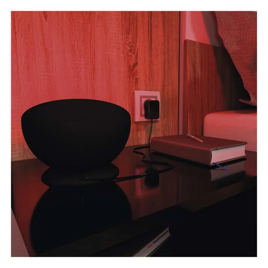 Lampe de table RGB à intensité variable GoSmart LED/7W/230V Wi-Fi noir
