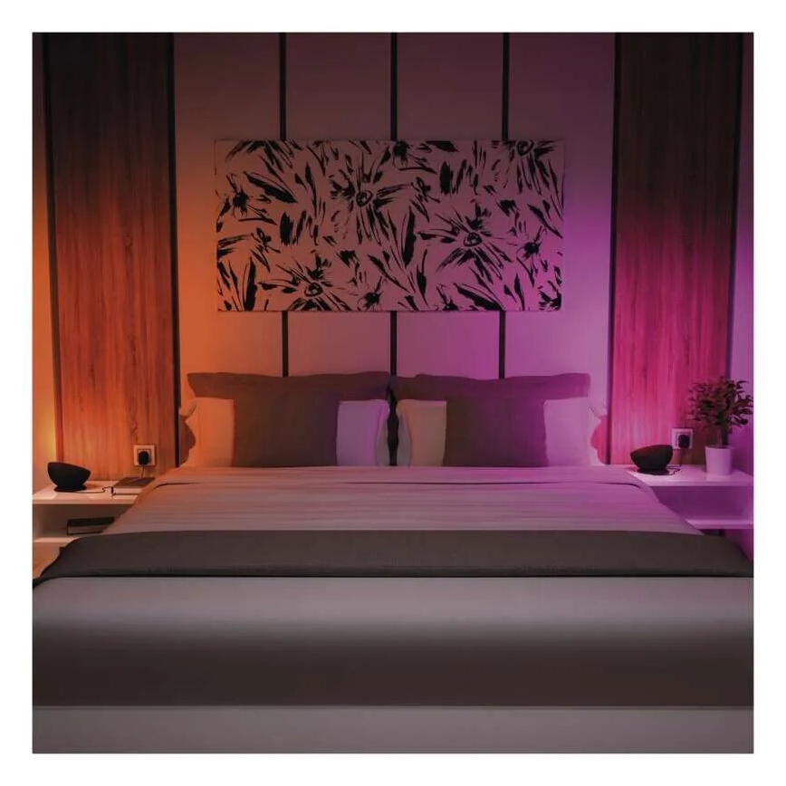 Lampe de table RGB à intensité variable GoSmart LED/7W/230V Wi-Fi noir