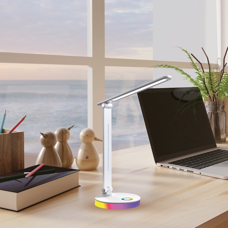 Lampe de table RGBW BRUNO LED/5W/5V 3000/4500/6000K blanc